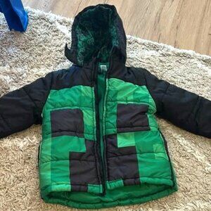 Kids Minecraft Winter Jacket
